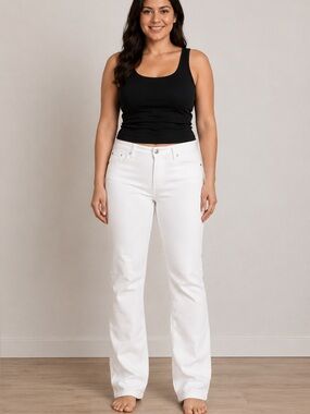 Women’s Rock & Republic White Denim Size 10 Jeans